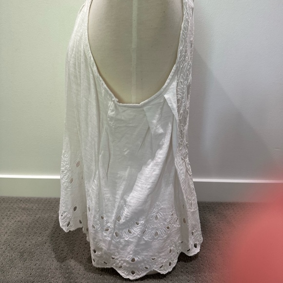 Free People sleeveless lace trim top - Picture 4 of 9